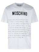 Moschino White Cotton T Shirt
