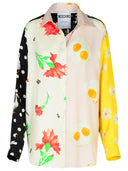 Moschino 'lappeteppe' Multicolor Silk Shirt