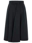 Moschino Black Cotton Skirt