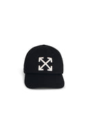 Off White 'Arrow' Black Cotton Cap