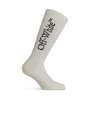 Off White White Cotton Socks