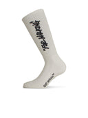 Off White White Cotton Socks