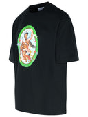 Off White 'Fresco Skate' Black Cotton T Shirt