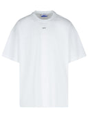 Off White White Cotton T -skjorte