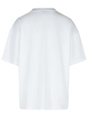 Off White White Cotton T -skjorte