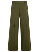 Off White 'Toybox' Green Cotton Pants