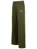 Off White 'Toybox' Green Cotton Pants