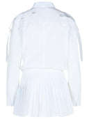 Off White 'Savana' White Cotton Dress