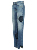 Off White 'Meteor' Blue Denim Jeans