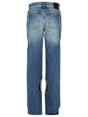 Off White 'Meteor' Blue Denim Jeans
