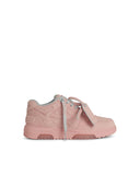 Off White '0.0.0' rosa semsket joggesko