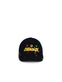 Palm Angels 'Paradise' Black Cotton Hat