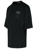 Palm Angels Black Cotton Thirt