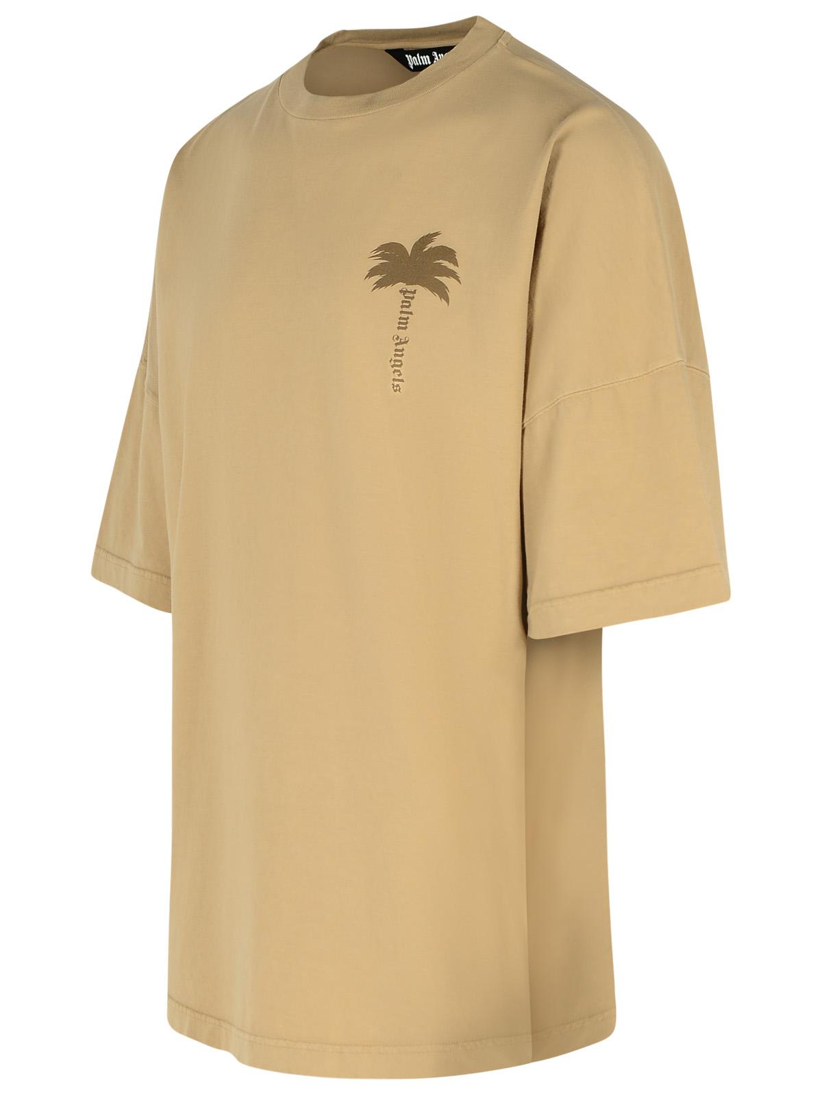 Palm Angels 下のみ Palm Angels Beige Cotton T Shirt – Balardi