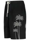 Swim de polyester noir de Palm Angels 'Palms'