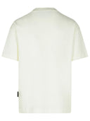 Palm Angels White Cotton T Shirt