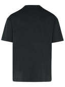 Palm Angels Black Cotton T Shirt