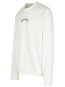 Sudadera de algodón blanco de los ángeles de palma