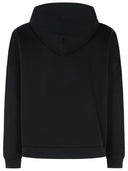 Palm Angels 'Crystal' Black Cotton Sweatshirt