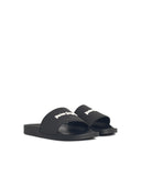 Palm Angels Schwarze Gummi -Hausschuhe