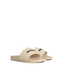 Palm Angels Beige Rubber Slippers