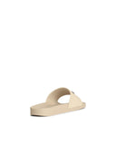 Palm Angels Beige Rubber Slippers