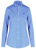 Polo Ralph Lauren Light Blue Cotton Shirt