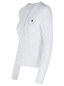 Polo Ralph Lauren White Cotton Cardigan