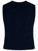 Polo Ralph Lauren Blue Cotton Vest