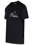 Philipp Plein schwarzer Baumwoll -T -Shirt