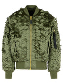 Alpha Industries 'Ulcans' Green Nylon Bomber Jacket