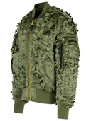 Alpha Industries 'Ulcans' Green Nylon Bomber Jacket