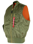 Alpha Industries Green Nylonweste