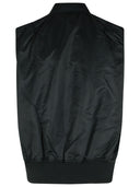 Industrias alfa chaleco de nylon negro