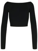 793 'Vera' Black Viscose Blend Top