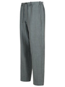 Dries van noten 'penny' pantalon de mélange de lin gris