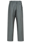 Dries van noten 'penny' pantalon de mélange de lin gris