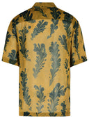 Dries Van Noten 'Cassidye' Green Viscose Shirt