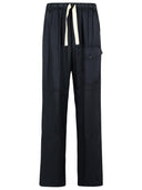 Dries Van Noten Pannoch' Black Viscose Pants