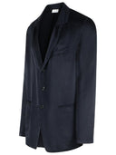 Dries Van Noten 'Bilbo' Navy Viscose Blazer