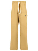 Droogt Van Noten 'pannoch' beige katoenen broek