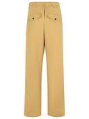 Droogt Van Noten 'pannoch' beige katoenen broek
