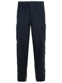 Dries Van Noten 'Pebb' Navy Cotton Pants