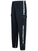 Dries Van Noten 'Pebb' Navy Cotton Pants