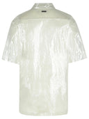Drie Van Noten 'Cassidye' Silver Nylon Shirt