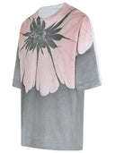 Dries Van Noten 'Hen' Grey Cotton T Shirt