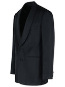 Dries Van Noten 'Bartux' Black Wool Blend Blazer