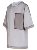 Dries Van Noten 'Heaton' White Cotton Blend T Shirt