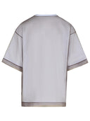 Dries Van Noten 'Heaton' White Cotton Blend T Shirt
