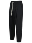 795 'Jogger' Black Cotton Pants